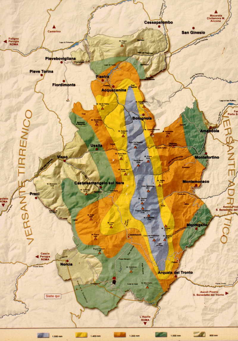in alta quota nei miei Sibillini